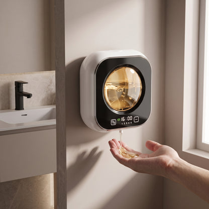 Wall-Mounted Automatic Soap Dispenser with 5-Level Touch-Free Dispensing