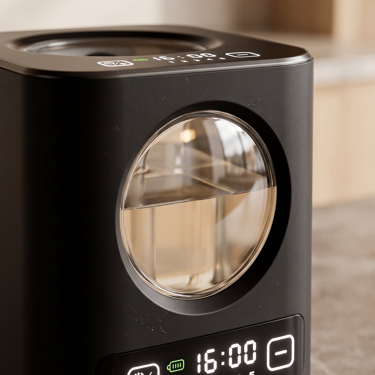 Wall-Mounted Automatic Soap Dispenser with 5-Level Touch-Free Dispensing
