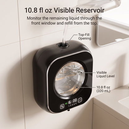 Wall-Mounted Automatic Soap Dispenser with 5-Level Touch-Free Dispensing