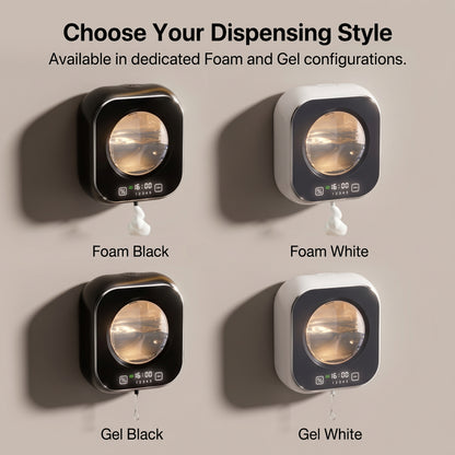 Wall-Mounted Automatic Soap Dispenser with 5-Level Touch-Free Dispensing