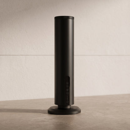 Waterless Essential Oil Diffuser Tower with App Control & Ambient Light
