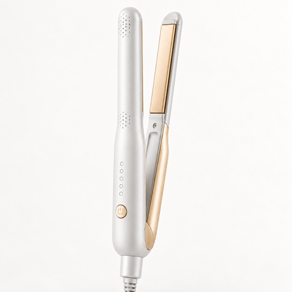 Mini Narrow-Plate Ionic Hair Straightener & Curler with 5 Heat Settings