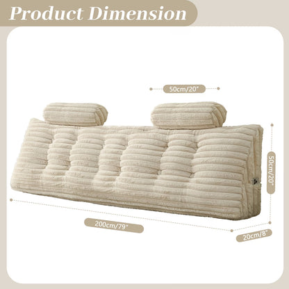 Kovelli™ LoungeWedge Reading Headboard Pillow