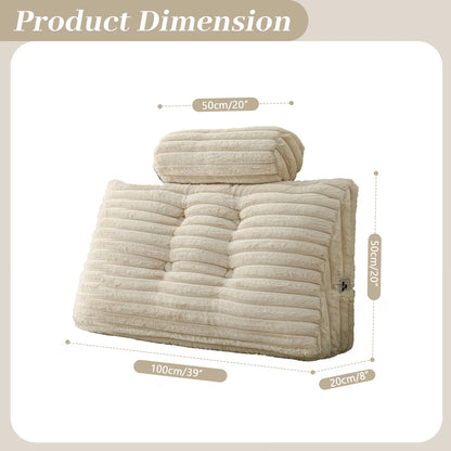 Kovelli™ LoungeWedge Reading Headboard Pillow