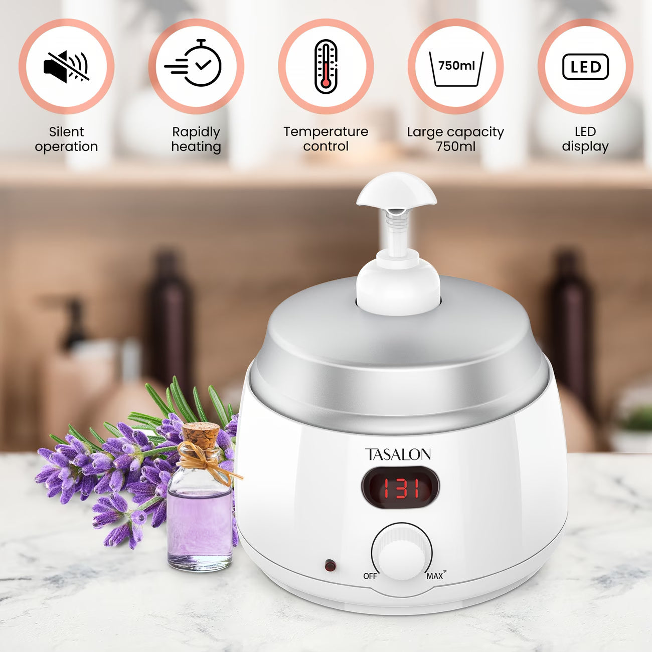 Kovelli™ WarmFlow Oil Warming Dispenser