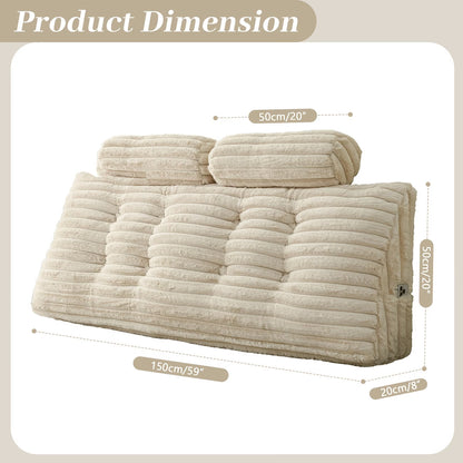 Kovelli™ LoungeWedge Reading Headboard Pillow