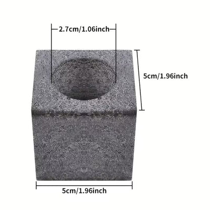 Natural Granite Essential Oil Holder For Sauna & Spa Rituals