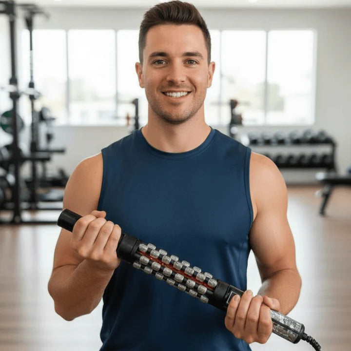360° Rotating Deep Tissue Massage Roller