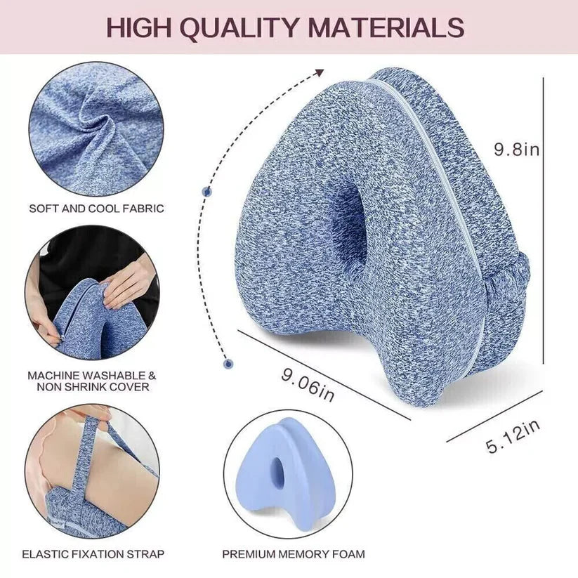 Memory Foam Leg Pillow for Side Sleepers