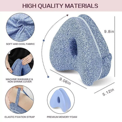 Memory Foam Leg Pillow for Side Sleepers