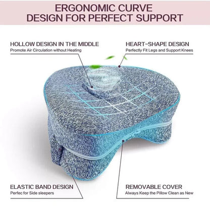Memory Foam Leg Pillow for Side Sleepers