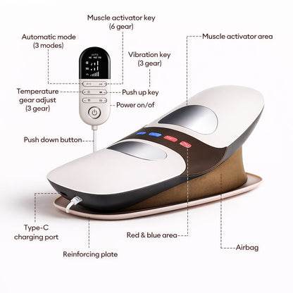Portable Waist Massager for Everyday Comfort
