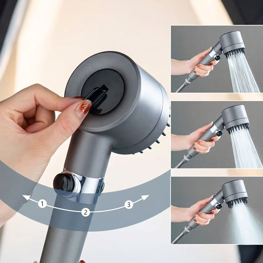 Filtered Shower Head for Hard Water – High Pressure Bathroom Upgrade