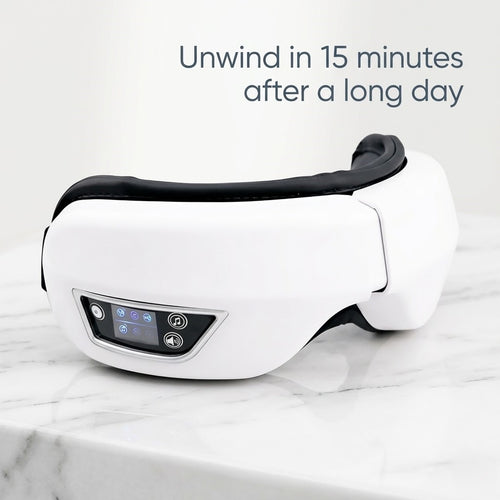 Portable Vibration Eye Massager with Heat