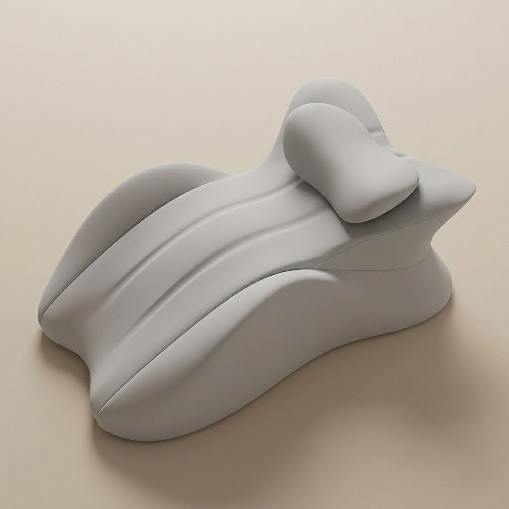 Multi-Position Memory Foam Support Pillow for Daily Comfort