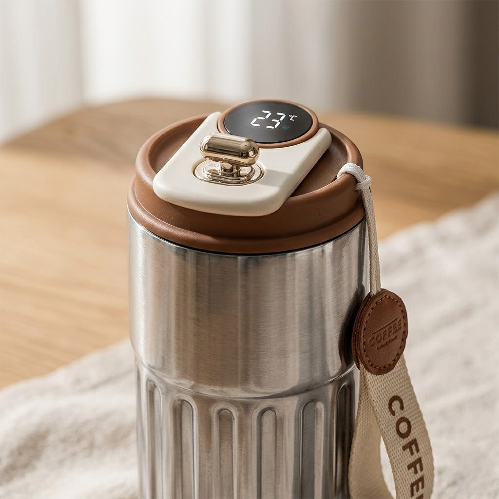 Smart Temperature Display Coffee Mug