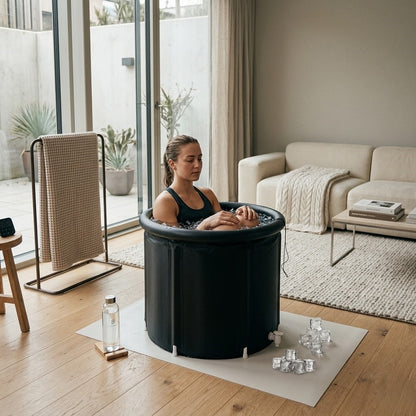 Portable Ice Bath Tub for Cold Water Routine & Home Recovery