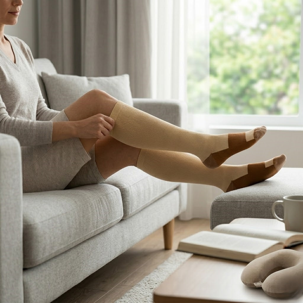 Compression Socks for Travel & Daily Comfort (6-Pack)