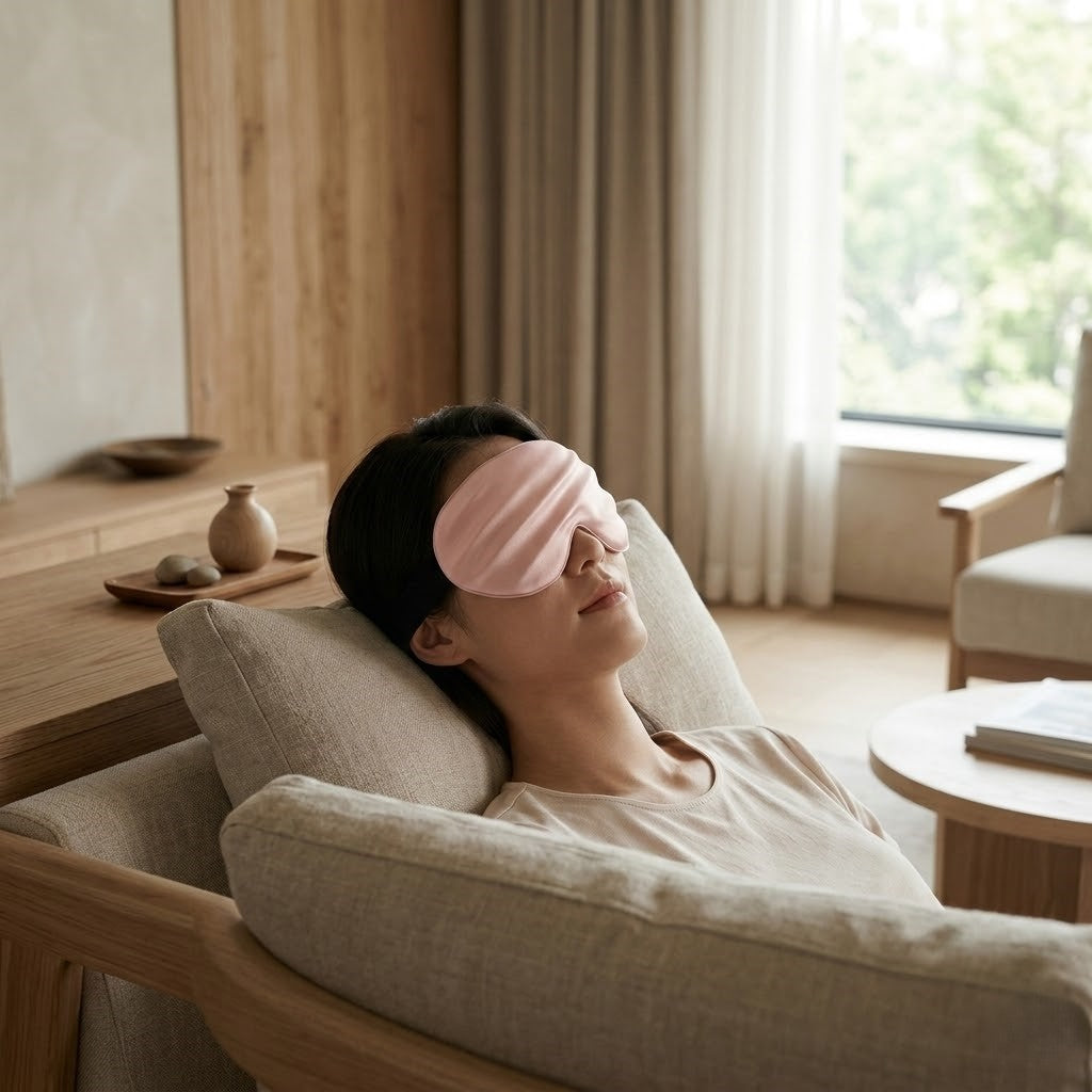 Mulberry Silk Sleep Eye Mask for Deep Sleep