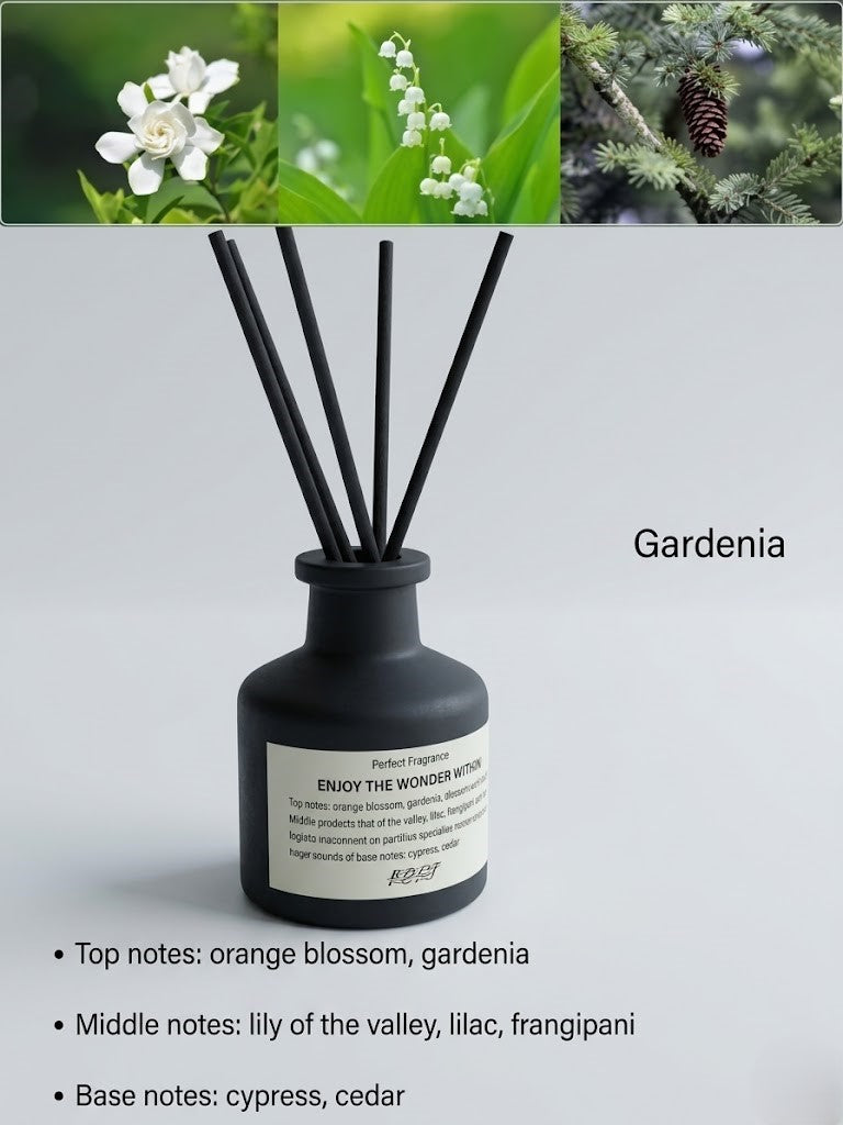 Luxury Reed Diffuser Set for Home Fragrance & Room Decor