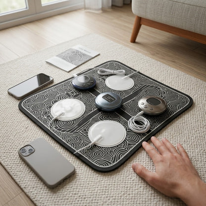 Relaxation Foot Massager Mat with Adjustable Modes