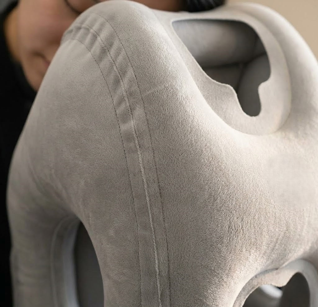 Inflatable Travel Neck Pillow for Airplane Sleep