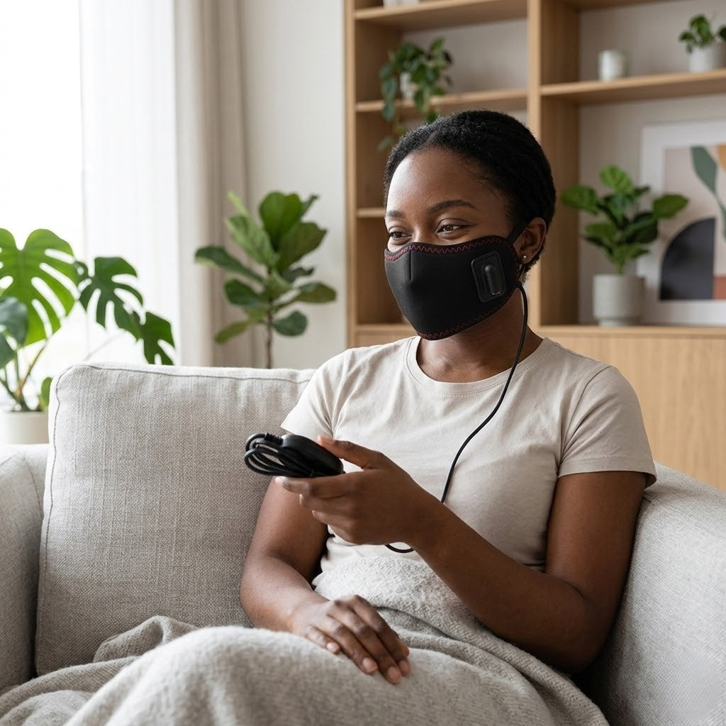 Heated Comfort Mask for Relaxation & Warmth