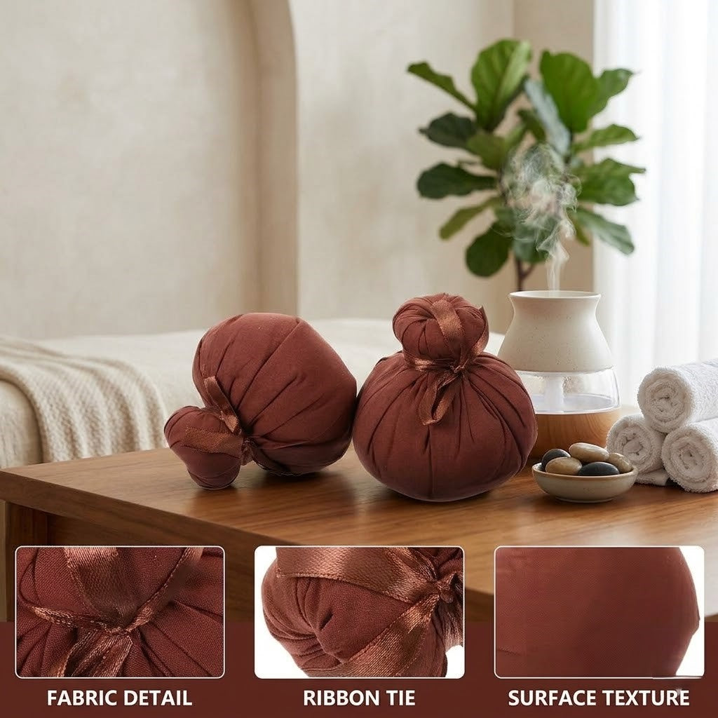 Herbal Heat Massage Balls for Relaxation