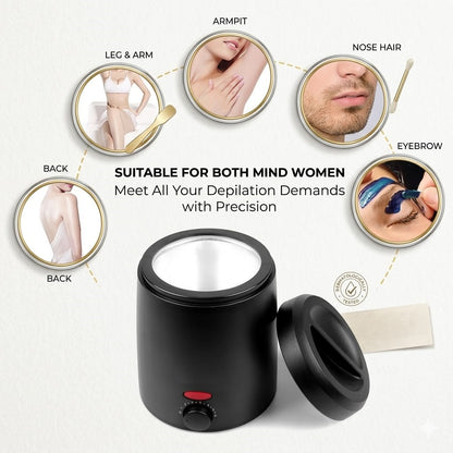 Home Wax Warmer Kit for Smooth Skin Routine