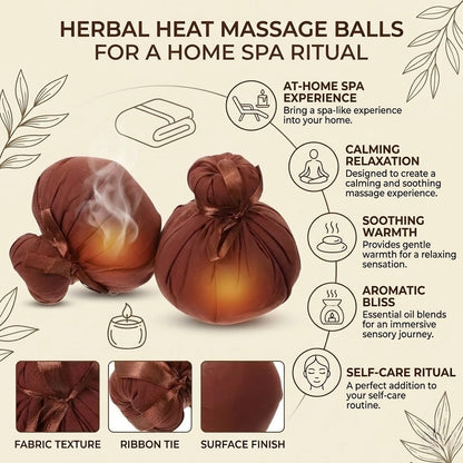 Herbal Heat Massage Balls for Relaxation