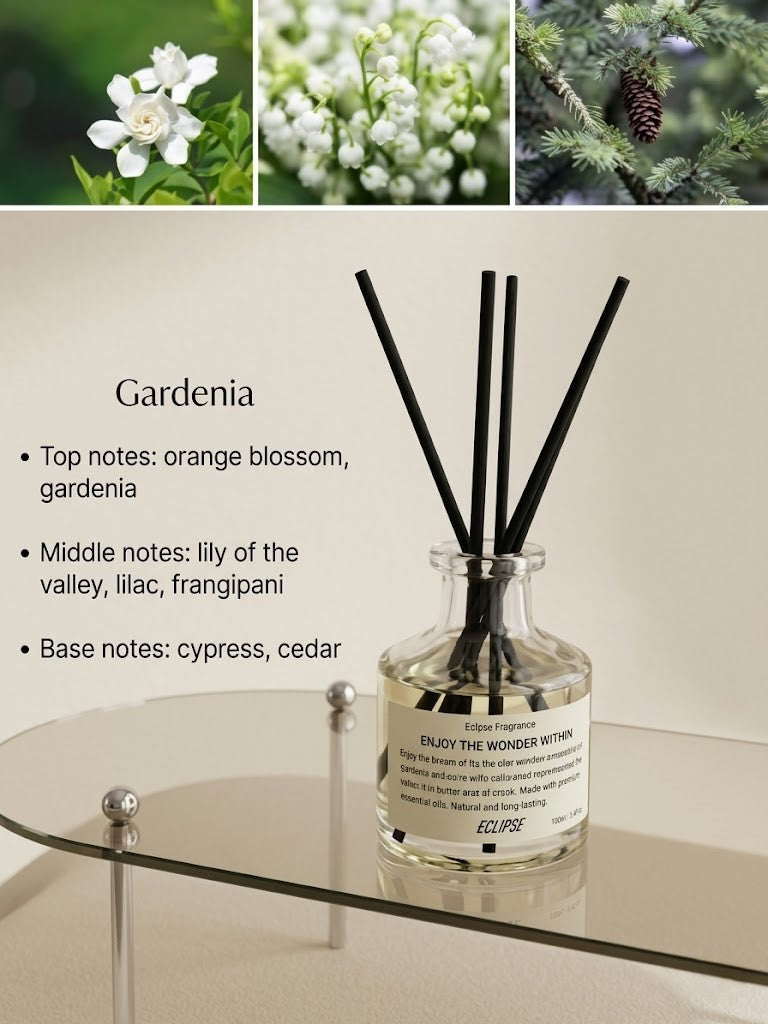 Luxury Reed Diffuser Set for Home Fragrance & Room Decor
