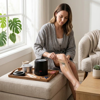 Home Wax Warmer Kit for Smooth Skin Routine