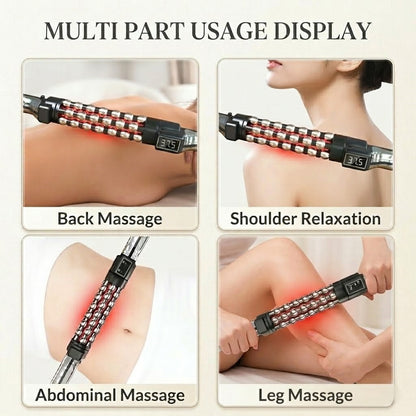 360° Rotating Deep Tissue Massage Roller