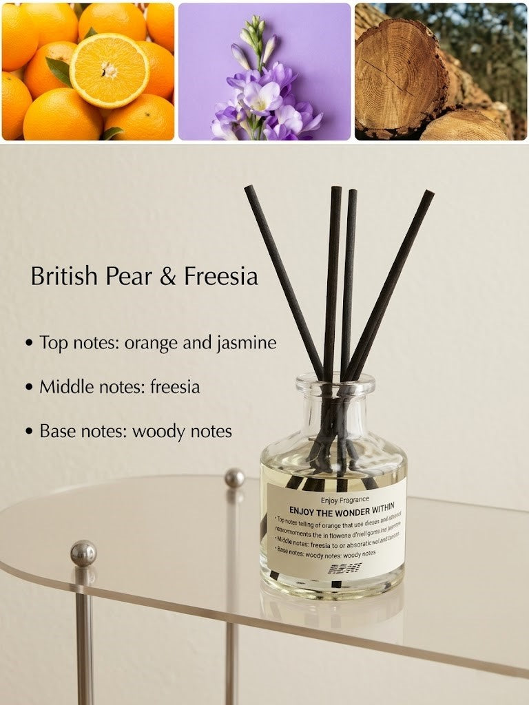 Luxury Reed Diffuser Set for Home Fragrance & Room Decor
