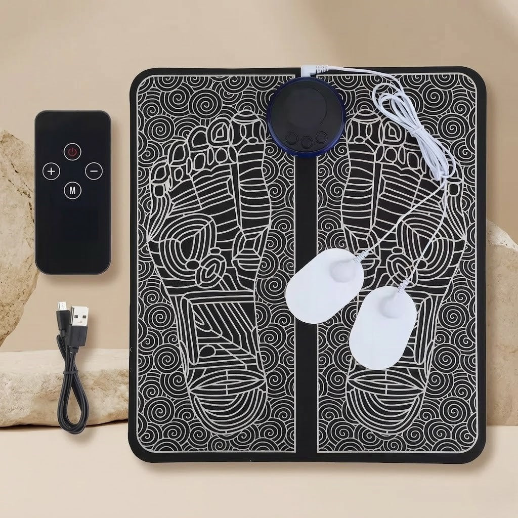 Relaxation Foot Massager Mat with Adjustable Modes