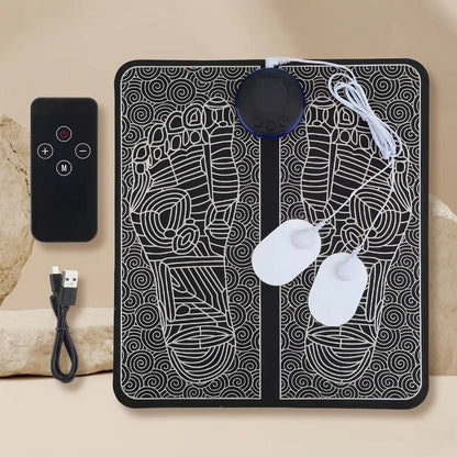 Relaxation Foot Massager Mat with Adjustable Modes