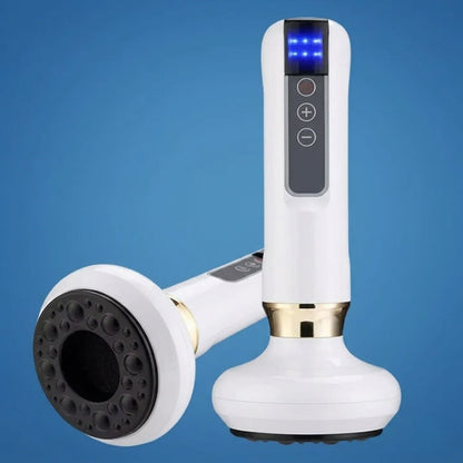 Heated Electric Cupping Massager with Adjustable Suction