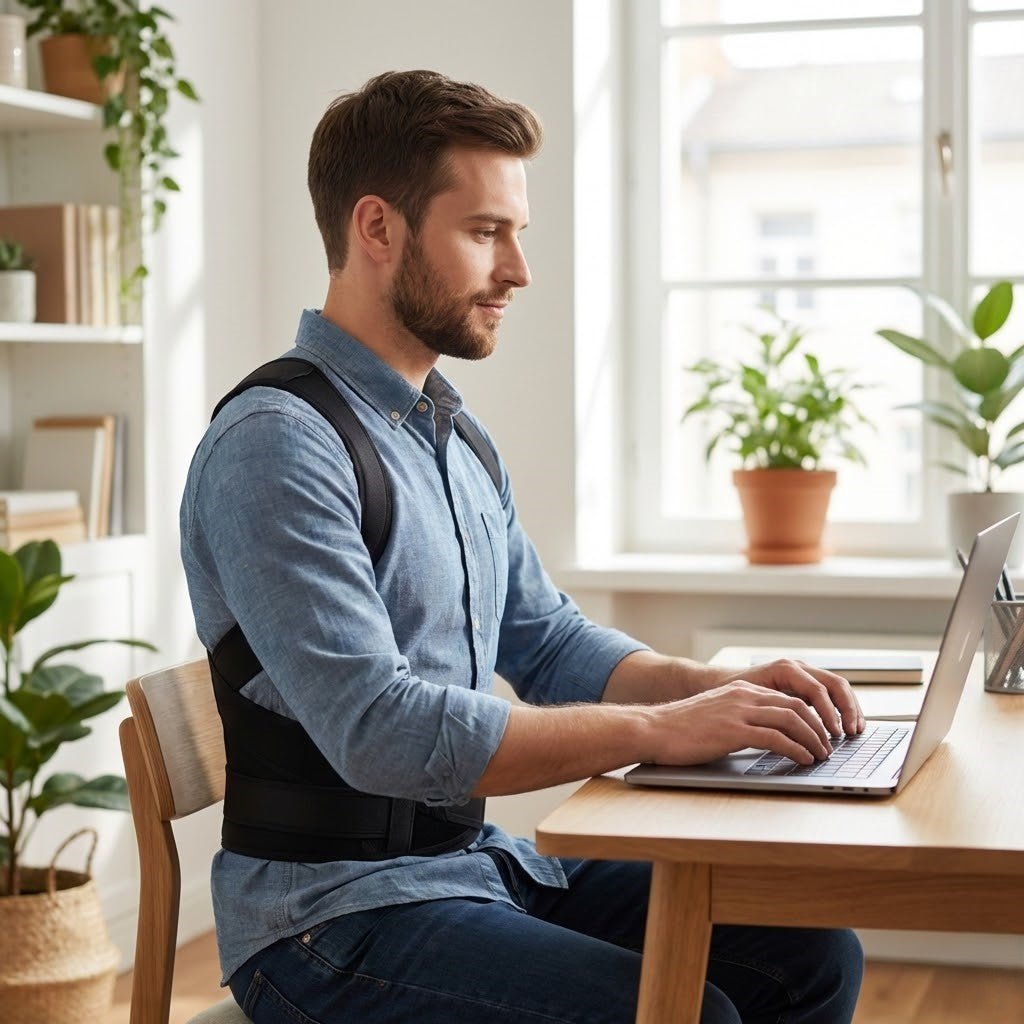 Adjustable Posture Support Brace for Daily Comfort